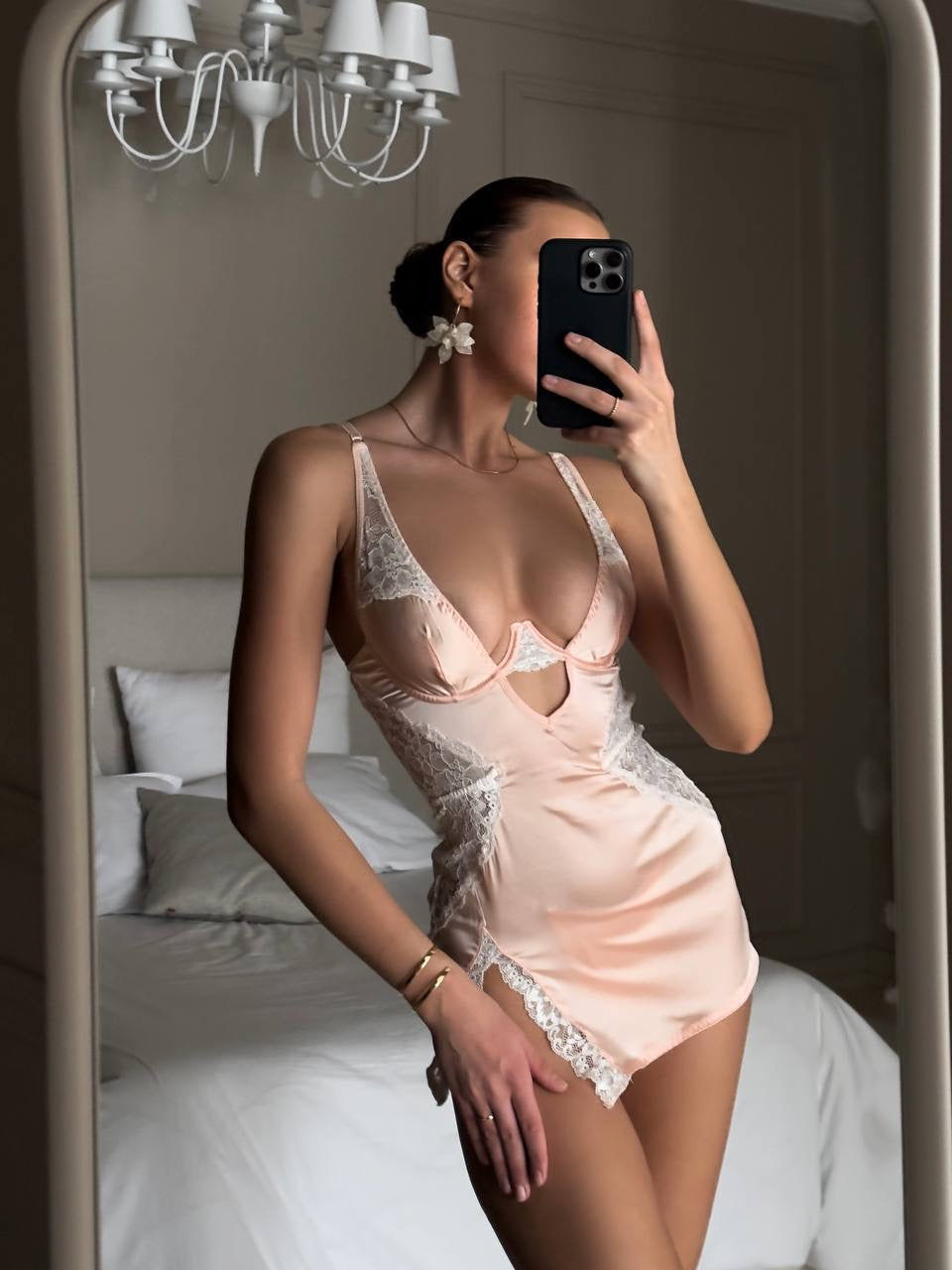 Bride Şampanya Babydoll