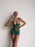 Isabella Mınt Yeşili Babydoll
